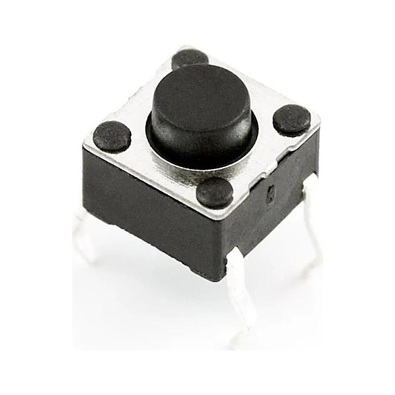 Botón pulsador táctil 6x6x5 mm (pack de 5) — foto 4