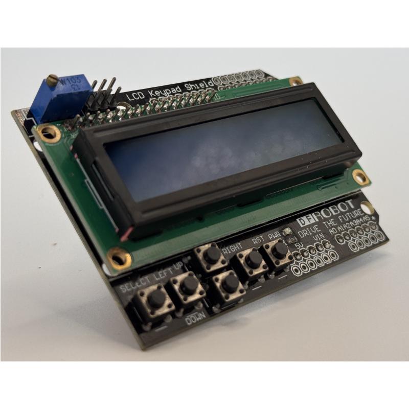 LCD Keypad Shield para Arduino UNO con pantalla 16×2 y 6 botones — foto 4