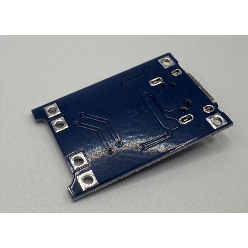 Cargador de litio TP4056 USB-C con protección, formato clásico — foto 4