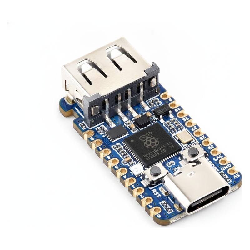 Placa Waveshare RP2350-USB-A con conector USB integrado — foto 1