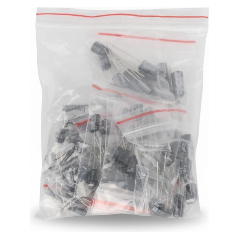 Kit de 120 condensadores electrolíticos — 12 valores — foto 1