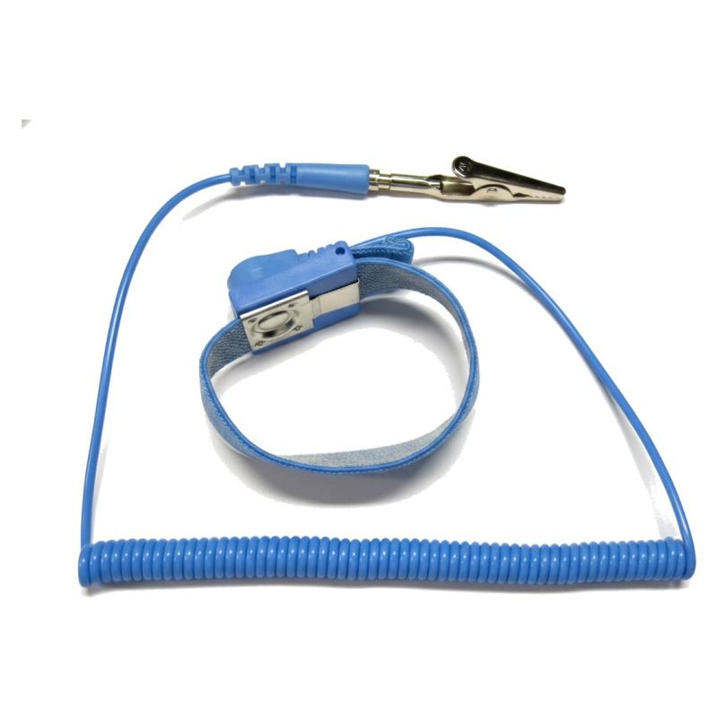 Pulsera antiestática con cable y pinza caimán — foto 4