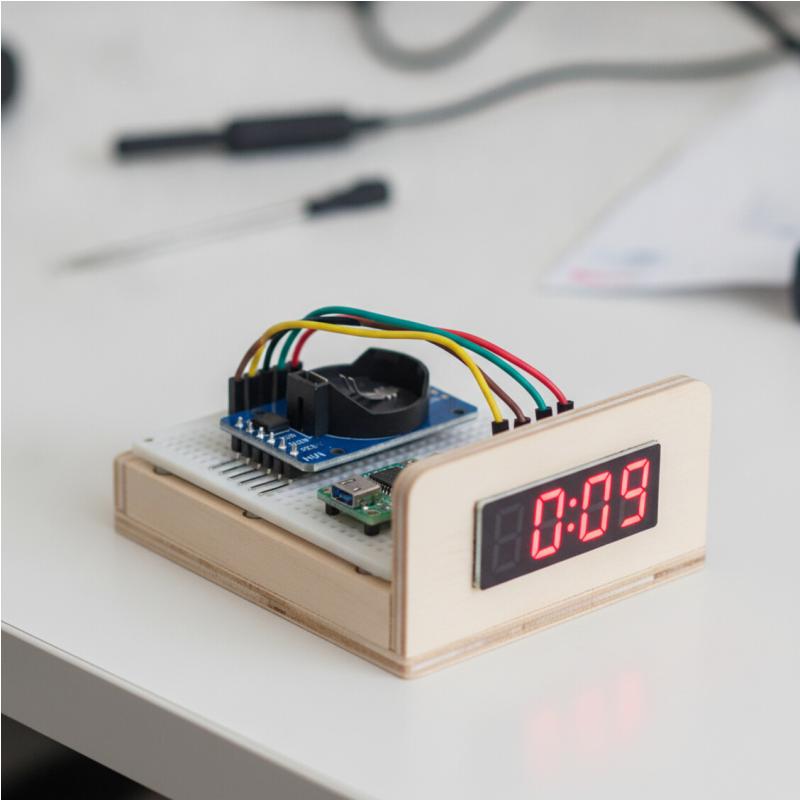 Módulo reloj de tiempo real DS3231 con memoria AT24C32 — foto 2