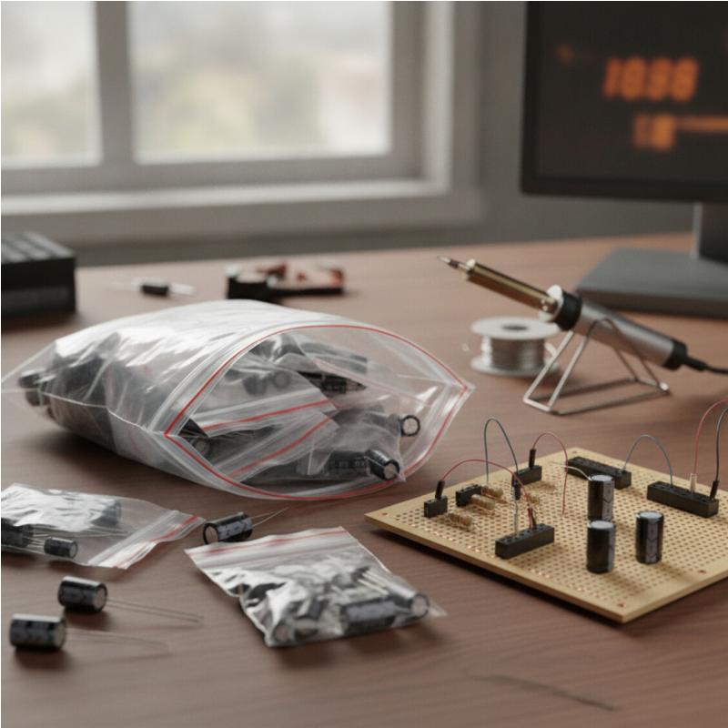 Kit de 120 condensadores electrolíticos — 12 valores — foto 3