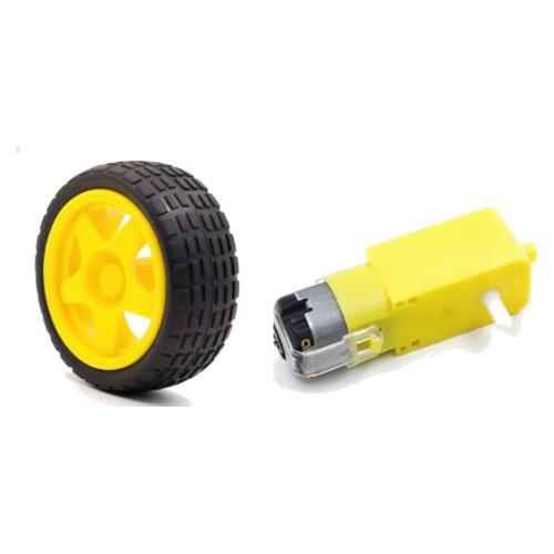 Motorreductor TT 1:48 con rueda