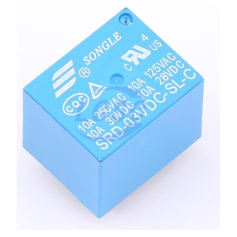 Relé Songle SRD-03VDC de 3 V y 10 A — foto 1