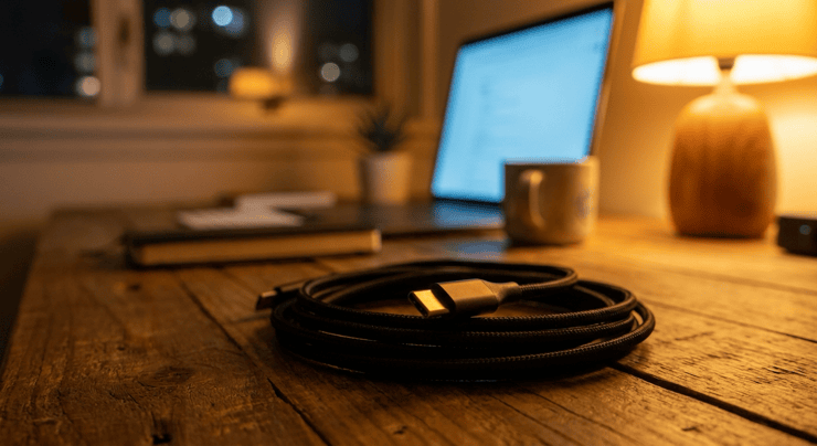 Antes de que la placa entre en escena, esto es todo lo que necesitas: un cable que sí transmita datos y un rato frente al computador.